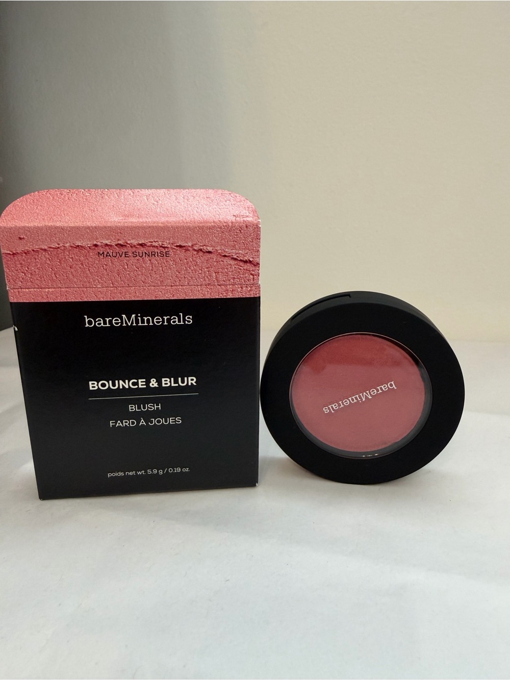 bareMinerals Bounce & Blur Blush in Mauve Sunrise - Mauve Pink